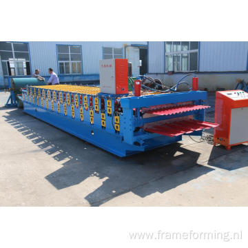 Galvanized Corrugated and Trapezoidal Steel Sheets Making Machine